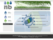 Tablet Screenshot of gruponb.com